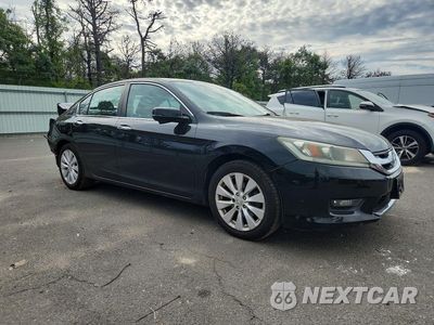 Czwarte zdjęcie samochodu z boku: 2014 HONDA ACCORD EXL VIN:1HGCR2F83EA106876 - miniatura