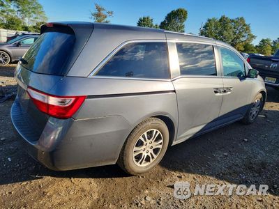 Trzecie zdjęcie samochodu z tyłu: 2012 HONDA ODYSSEY EX VIN:5FNRL5H41CB073791 - miniatura