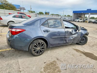 Trzecie zdjęcie samochodu z tyłu: 2016 TOYOTA COROLLA S PLUS VIN:5YFBURHE4GP522485 - miniatura