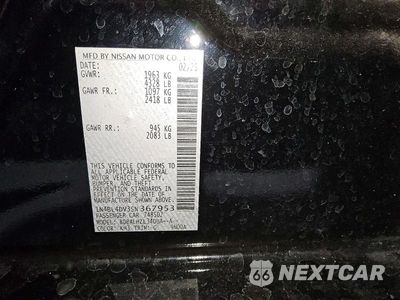 Zdjęcie 12 z 12 samochodu: 2025 NISSAN ALTIMA SV VIN:1N4BL4DV3SN367953 - miniatura