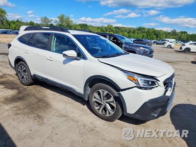 Czwarte zdjęcie samochodu z boku: 2020 SUBARU OUTBACK LIMITED VIN:4S4BTALC1L3101512 - miniatura