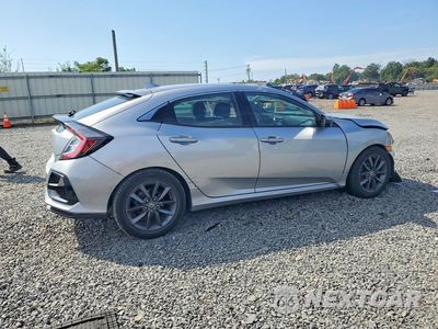 Trzecie zdjęcie samochodu z tyłu: 2021 HONDA CIVIC EX VIN:SHHFK7H68MU424229 - miniatura