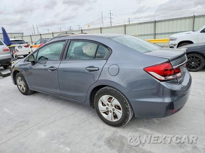 Drugie zdjęcie samochodu z przodu: 2013 HONDA CIVIC LX VIN:19XFB2F53DE201858 - miniatura