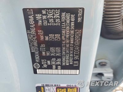 Zdjęcie 12 z 12 samochodu: 2024 HYUNDAI SANTA CRUZ XRT VIN:5NTJDDAFXRH090262 - miniatura
