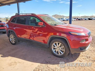 Czwarte zdjęcie samochodu z boku: 2016 JEEP CHEROKEE LIMITED VIN:1C4PJMDB6GW231930 - miniatura