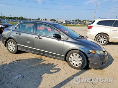 Czwarte zdjęcie samochodu z boku: 2009 HONDA CIVIC VP VIN:2HGFA16359H509509 - miniatura