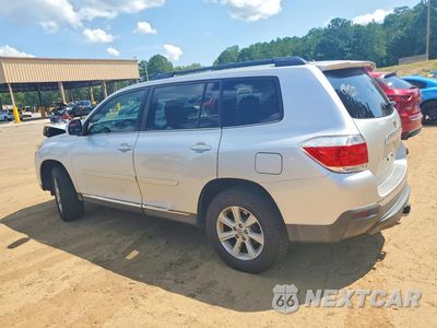 Drugie zdjęcie samochodu z przodu: 2012 TOYOTA HIGHLANDER BASE VIN:5TDBK3EH5CS106531 - miniatura