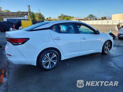 Trzecie zdjęcie samochodu z tyłu: 2022 NISSAN SENTRA SV VIN:3N1AB8CV8NY236920 - miniatura