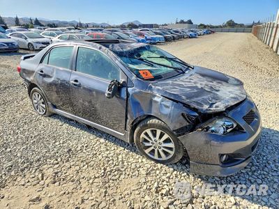 Czwarte zdjęcie samochodu z boku: 2009 TOYOTA COROLLA S VIN:1NXBU40E59Z116246 - miniatura