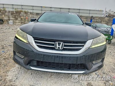 Piąte zdjęcie samochodu w środku: 2013 HONDA ACCORD EXL VIN:1HGCR3F86DA021342 - miniatura
