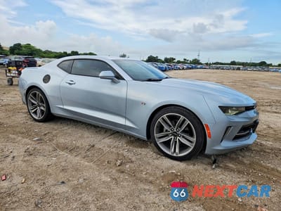 Czwarte zdjęcie samochodu z boku: 2018 CHEVROLET CAMARO LT VIN:1G1FB1RS1J0130653 - miniatura