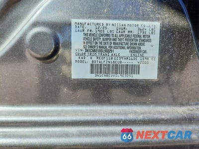 Zdjęcie 12 z 12 samochodu: 2025 NISSAN VERSA SV VIN:3N1CN8EVXSL903251 - miniatura