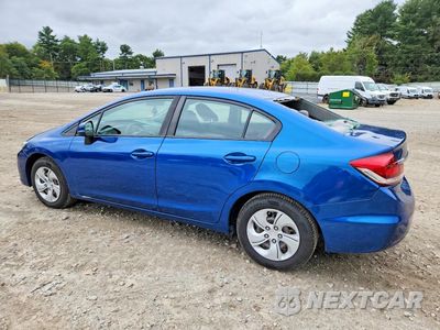 Drugie zdjęcie samochodu z przodu: 2013 HONDA CIVIC LX VIN:2HGFB2F58DH585500 - miniatura