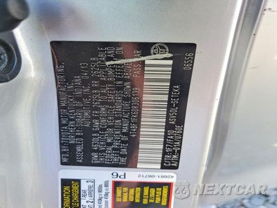 Zdjęcie 12 z 12 samochodu: 2013 TOYOTA CAMRY L VIN:4T4BF1FK6DR306139 - miniatura