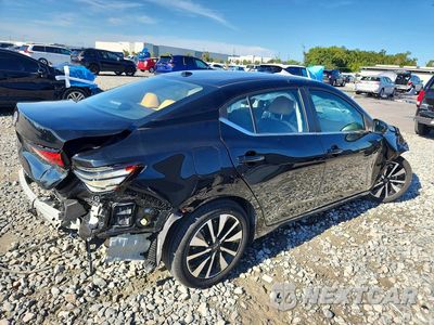 Trzecie zdjęcie samochodu z tyłu: 2025 NISSAN SENTRA SV VIN:3N1AB8CV7SY222129 - miniatura
