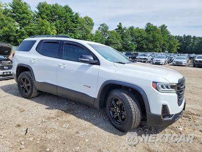 Czwarte zdjęcie samochodu z boku: 2020 GMC ACADIA AT4 VIN:1GKKNLLS6LZ190495 - miniatura