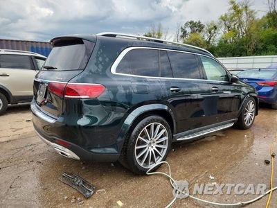 Trzecie zdjęcie samochodu z tyłu: 2023 MERCEDES-BENZ GLS 450 4MATIC VIN:4JGFF5KEXPA922399 - miniatura