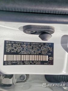 Zdjęcie 12 z 12 samochodu: 2023 TOYOTA COROLLA LE VIN:JTDB4MEE9PJ000818 - miniatura