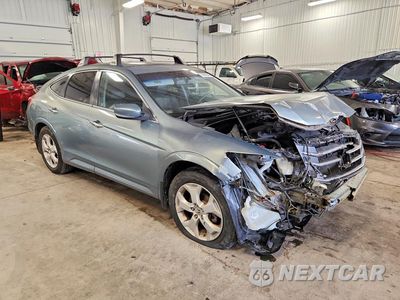 Czwarte zdjęcie samochodu z boku: 2010 HONDA ACCORD CROSSTOUR EXL VIN:5J6TF2H59AL014898 - miniatura