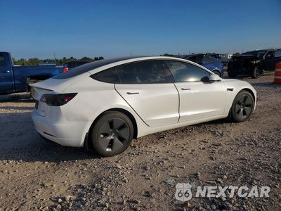 Trzecie zdjęcie samochodu z tyłu: 2022 TESLA MODEL 3 VIN:5YJ3E1EB8NF193277 - miniatura