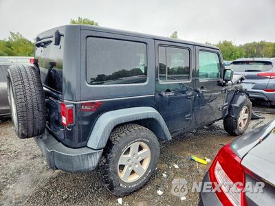 Trzecie zdjęcie samochodu z tyłu: 2017 JEEP WRANGLER UNLIMITED SPORT VIN:1C4BJWDGXHL663358 - miniatura
