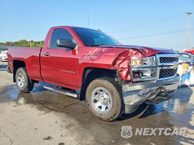 Czwarte zdjęcie samochodu z boku: 2014 CHEVROLET SILVERADO C1500 VIN:1GCNCPEH6EZ312539 - miniatura