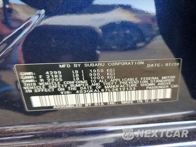 Zdjęcie 12 z 12 samochodu: 2020 SUBARU IMPREZA SPORT VIN:4S3GKAL67L3612133 - miniatura