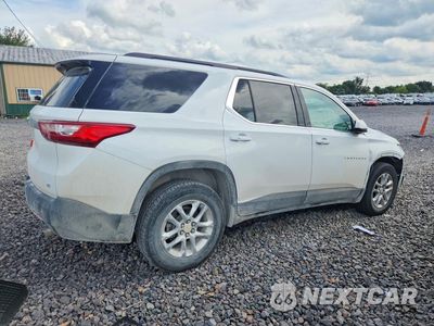 Trzecie zdjęcie samochodu z tyłu: 2019 CHEVROLET TRAVERSE LT VIN:1GNEVHKW3KJ159705 - miniatura