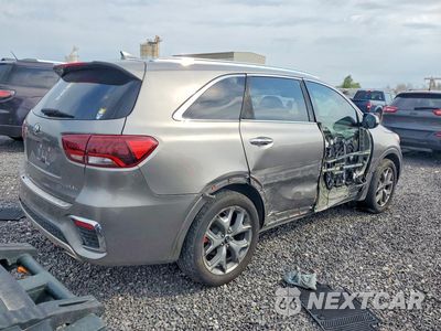 Trzecie zdjęcie samochodu z tyłu: 2019 KIA SORENTO SX V6 VIN:5XYPKDA56KG445981 - miniatura