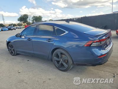 Drugie zdjęcie samochodu z przodu: 2024 HONDA ACCORD HYBRID EXL VIN:1HGCY2F66RA009355 - miniatura