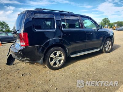 Trzecie zdjęcie samochodu z tyłu: 2013 HONDA PILOT EXL VIN:5FNYF3H53DB022066 - miniatura