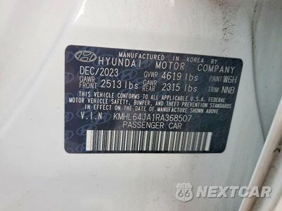 Zdjęcie 12 z 12 samochodu: 2024 HYUNDAI SONATA SEL VIN:KMHL64JA1RA368507 - miniatura