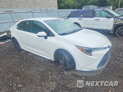 Czwarte zdjęcie samochodu z boku: 2021 TOYOTA COROLLA LE VIN:5YFEPMAE3MP182534 - miniatura