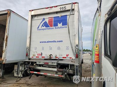 Trzecie zdjęcie samochodu z tyłu: 2022 INTERNATIONAL MV607 REFRIGERATED BOX TRUCK VIN:1HTEUMML4NH234725 - miniatura