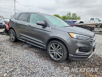 Czwarte zdjęcie samochodu z boku: 2019 FORD EDGE TITANIUM VIN:2FMPK3K96KBB09873 - miniatura