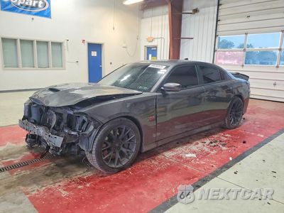 2019 DODGE CHARGER SCAT PACK 2C3CDXGJ0KH576165 - główne zdjęcie licytacji z USA - miniatura