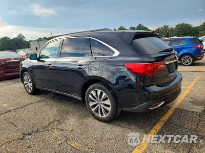 Drugie zdjęcie samochodu z przodu: 2014 ACURA MDX TECHNOLOGY VIN:5FRYD3H4XEB012289 - miniatura