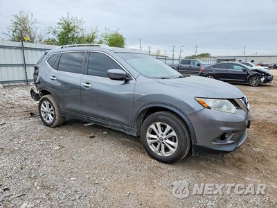 Czwarte zdjęcie samochodu z boku: 2016 NISSAN ROGUE SV VIN:5N1AT2MV1GC796825 - miniatura