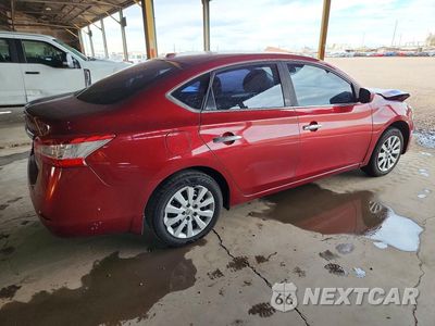 Trzecie zdjęcie samochodu z tyłu: 2015 NISSAN SENTRA SV VIN:3N1AB7AP8FL650809 - miniatura