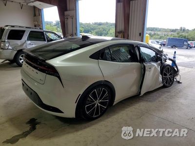 Trzecie zdjęcie samochodu z tyłu: 2024 TOYOTA PRIUS LIMITED VIN:JTDADABU7R3013435 - miniatura
