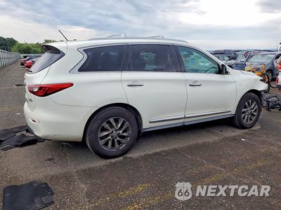 Trzecie zdjęcie samochodu z tyłu: 2014 INFINITI QX60 BASE VIN:5N1AL0MN3EC534175 - miniatura