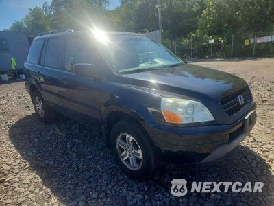 Czwarte zdjęcie samochodu z boku: 2003 HONDA PILOT EXL VIN:2HKYF185X3H616299 - miniatura