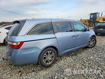 Trzecie zdjęcie samochodu z tyłu: 2012 HONDA ODYSSEY EXL VIN:5FNRL5H6XCB061060 - miniatura