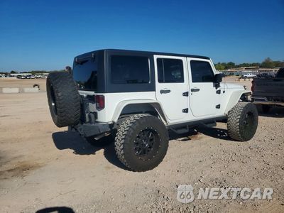 Trzecie zdjęcie samochodu z tyłu: 2015 JEEP WRANGLER UNLIMITED SPORT VIN:1C4BJWDG0FL666170 - miniatura