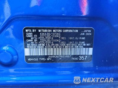 Zdjęcie 13 z 13 samochodu: 2024 MITSUBISHI OUTLANDER SPORT S/SE VIN:JA4ARUAU7RU016957 - miniatura