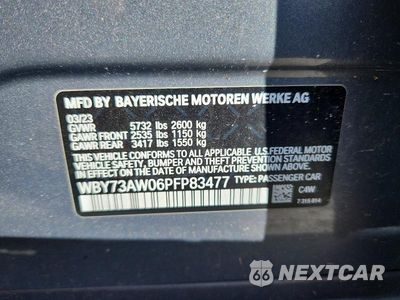 Zdjęcie 12 z 12 samochodu: 2023 BMW I4 EDRIVE 40 VIN:WBY73AW06PFP83477 - miniatura