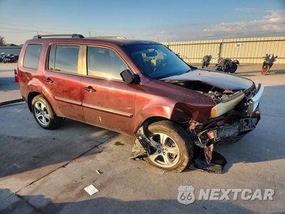Czwarte zdjęcie samochodu z boku: 2013 HONDA PILOT EXL VIN:5FNYF3H50DB018959 - miniatura