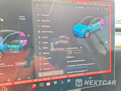 Zdjęcie 9 z 12 samochodu: 2023 TESLA MODEL Y VIN:7SAYGDEE2PA137804 - miniatura