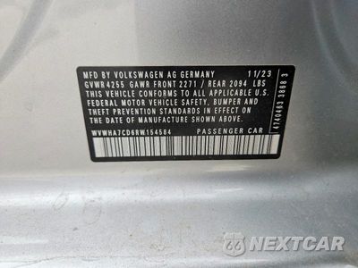 Zdjęcie 13 z 13 samochodu: 2024 VOLKSWAGEN GTI S VIN:WVWHA7CD6RW154584 - miniatura