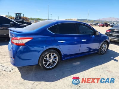 Trzecie zdjęcie samochodu z tyłu: 2014 NISSAN SENTRA SR VIN:3N1AB7AP7EY304803 - miniatura
